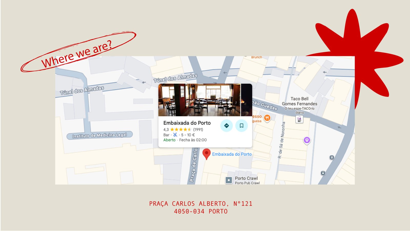 Embaixada Bar Porto embaixadamapa scaled